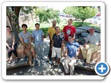 Center for Quantum Information and Control researchers — with Leah Norris, Ben Baragiola, Xiao-dong Qi, Ezad Shojaee, Bob Keating, Charles Baldwin and Ivan Deutsch