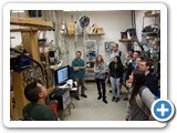 16 Grad studens Ruslan Hummatov and Linh Le in Dr. Boyd's low temperature physics lab