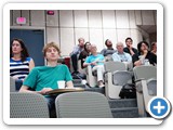 Fellow students and well-wishers at the Undergraduate Research Presentation