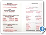 Convocation program