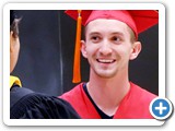 Benjamin L. Reichelt, BS Physics Summa Cum Laude received the Eoin Gray Scholarship Award for Best Graduating Senior