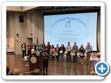 The award ceremony where five UNM students walked away victorious. 