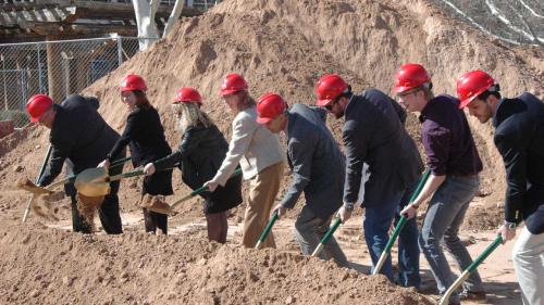 Groundbreaking ceremony